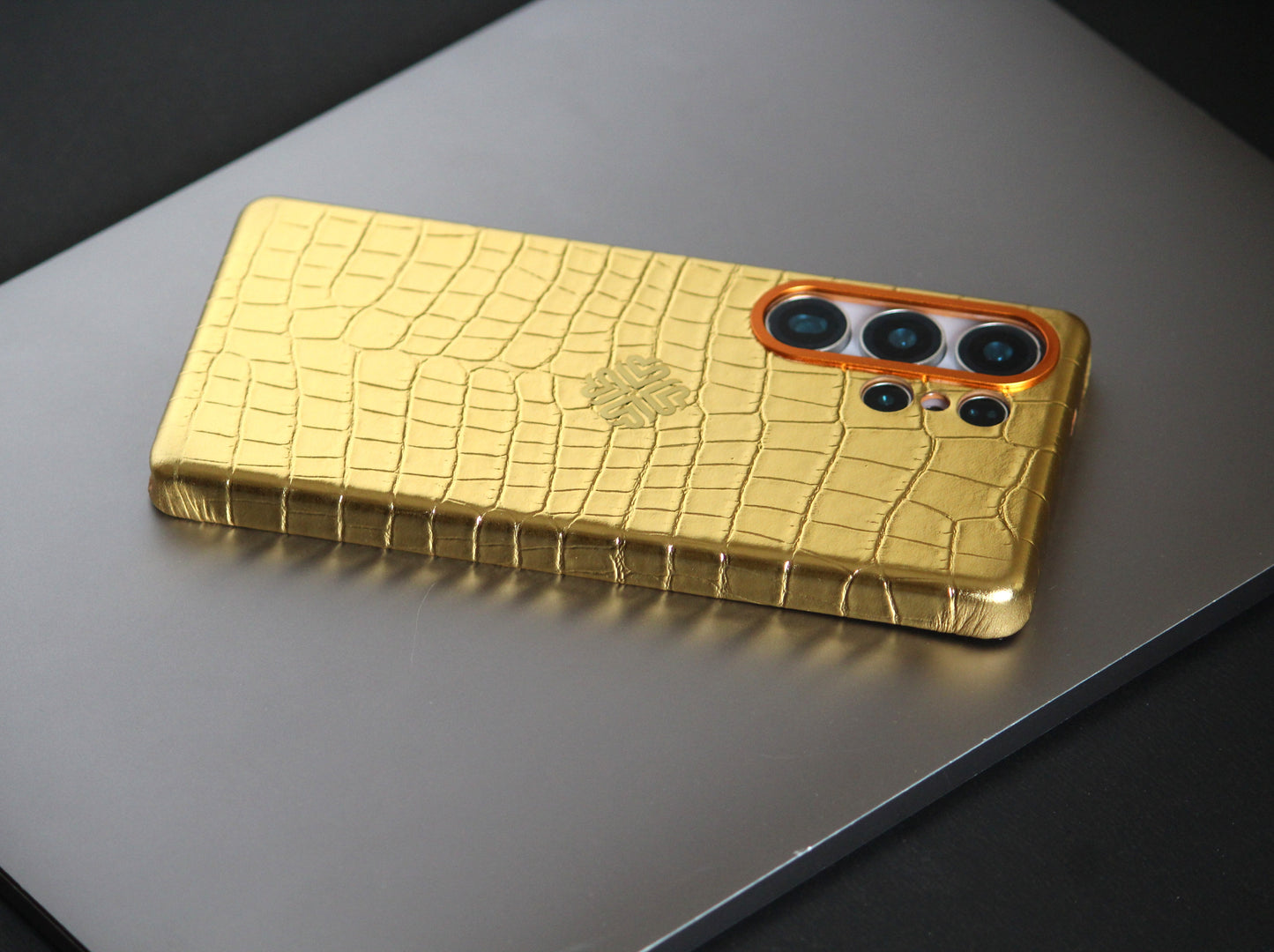 Royal Gold | Premium Leather Luxury S25 Ultra Cover