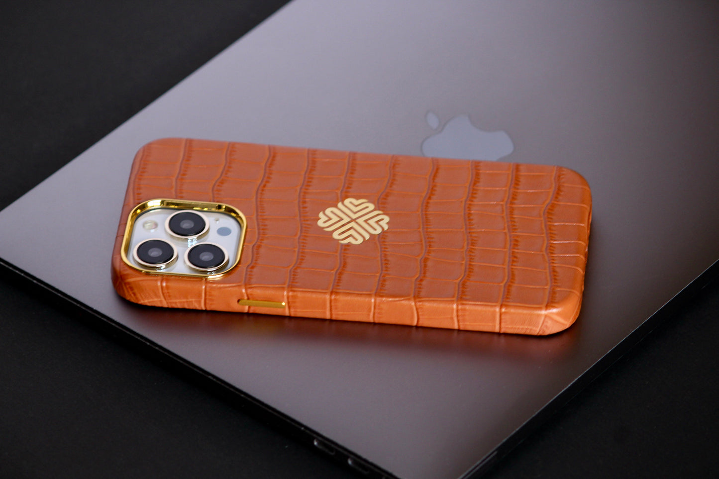 Ochre Brown Phone Covers by Reldior
