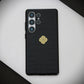 Jet Black | Premium Leather Luxury S25 Ultra Cover