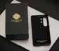 Jet Black | Premium Leather Luxury S25 Ultra Cover