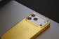 Royal Gold | MagSafe Premium Leather Luxury iPhone Cover