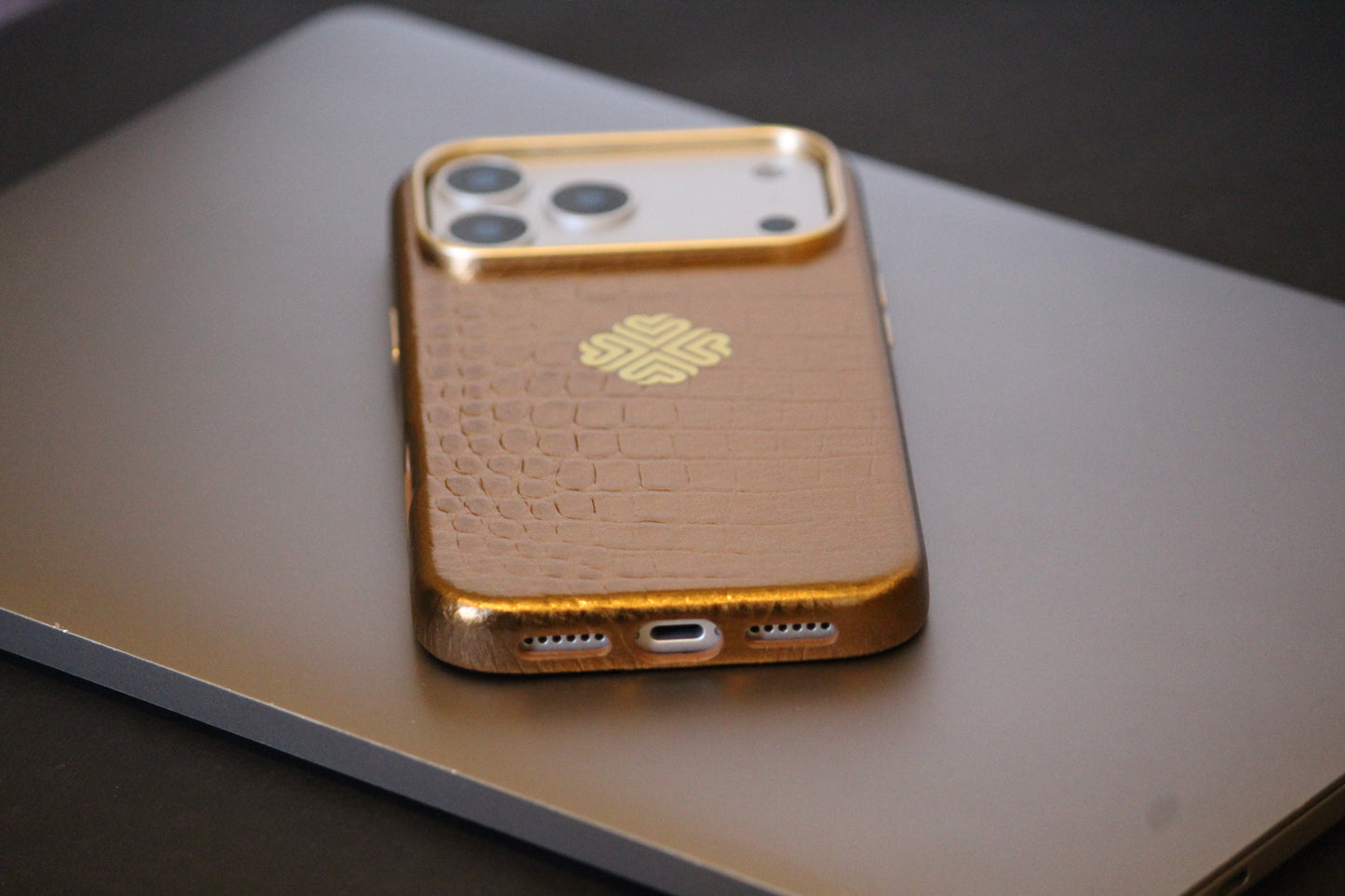 Cosmic Copper | MagSafe Premium Leather Luxury iPhone Cover