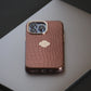 Royal Copper | MagSafe Premium Leather Luxury iPhone Cover