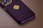 Deep Purple | MagSafe Premium Leather Luxury iPhone Cover