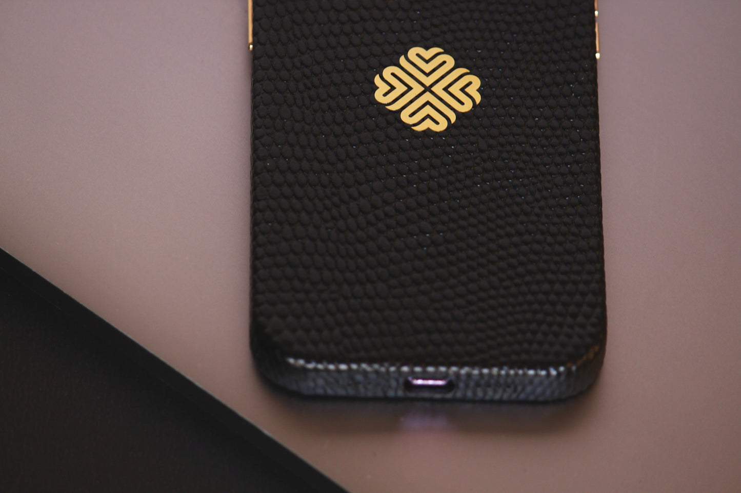 Midnight Black | MagSafe Premium Leather Luxury iPhone Cover