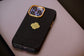 Midnight Black | MagSafe Premium Leather Luxury iPhone Cover